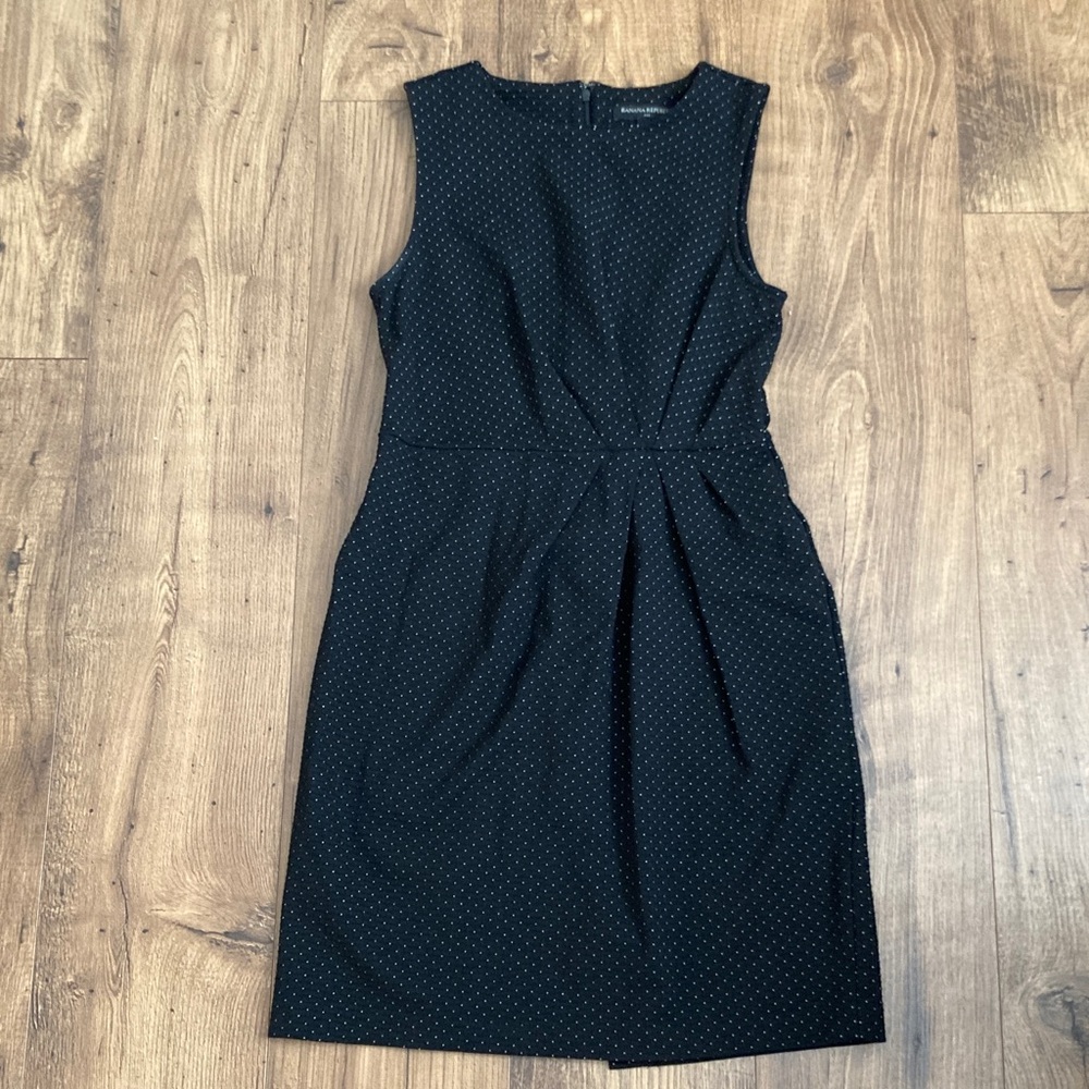 Banana Republic Black Midi Dress
